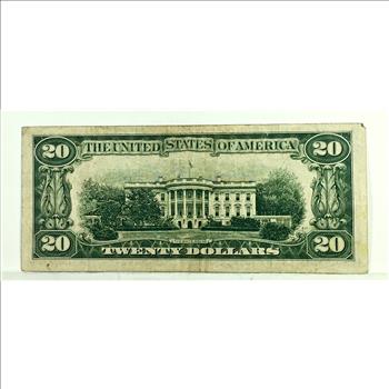 Series 1934C $20 Federal Reserve Note; Philadelphia, PA*Circulated*Crisp note