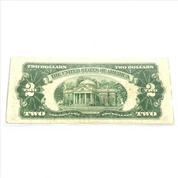Series 1953 $2 United States Red Seal Note