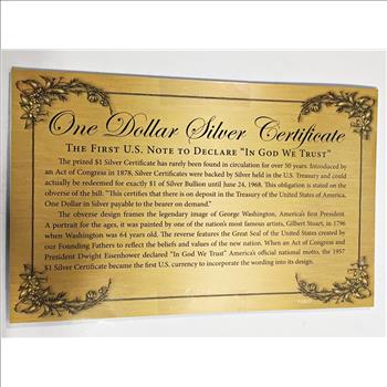 Series 1957A $1 Silver Certificate