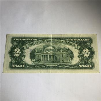 Series 1963 United Staes Red Seal Note*Circulated*Crisp Paper