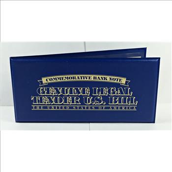 Series 2003A Colorized $2 Federal Reserve Note Commemorating Grand Canyon National Park*In Original Portfolio