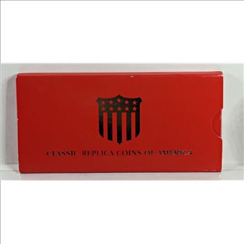 Silver Layered 1892 Barber Quarter Replica*1.75