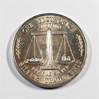 Silver Trade Unit 1oz 999 Silver