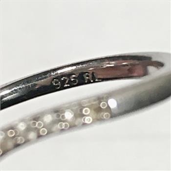 Size 7-1/4 Sterling Silver Ring*Total Weight is 3.22 Grams