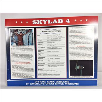Skylab 4 (Carr-Gibson-Pogue) NASA Space Mission Emblem Patch*Encased in 9