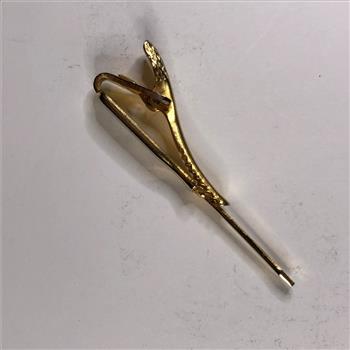 Snap On Screwdriver Tie Bar - Gold Tone