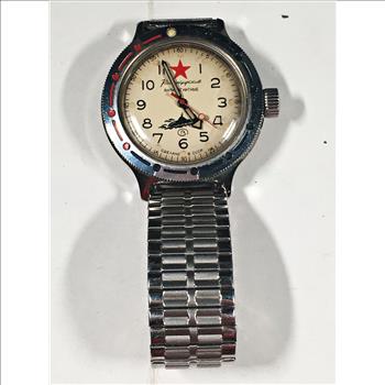 Soviet Union Made Men's Watch*Vostok*Works*Comes with Original Box and Paperwork