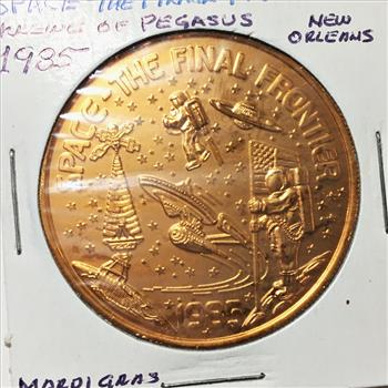 Space the Final Frontier Pegasus Medal