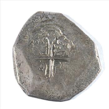 Spanish 8 Reales Silver Cob