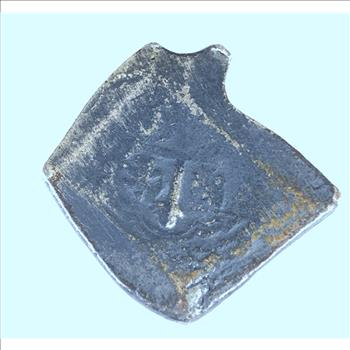 Spanish Colonial 8 Real Cob Nice Silver Coin from Early 1700s 19.2 grams