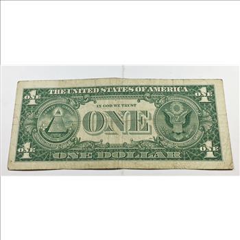 STAR NOTE REPLACEMENT ERROR Series 1957A $1 Silver Certificate Star Note*Crisp Paper