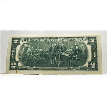 STAR NOTE REPLACEMENT ERROR Series 1976 $2 Federal Reserve Star Note; New York, NY*Crisp Uncirculated