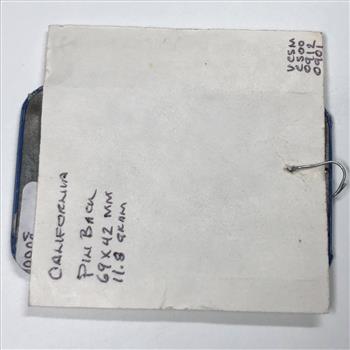 Star Trek The Final Frontier Button-missing pin back