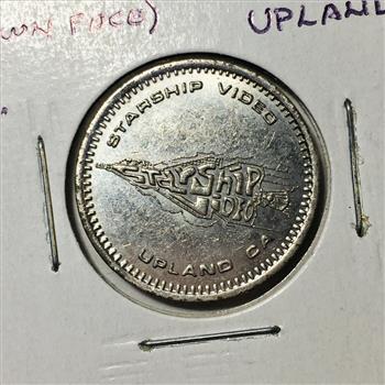 Starship Video Vintage Clown Face Token