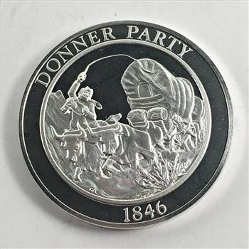 Sterling Silver (27g) California Comm. - Donner Party 1846