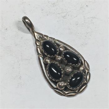 Sterling Silver and Gem Pendant*Approx 1.5