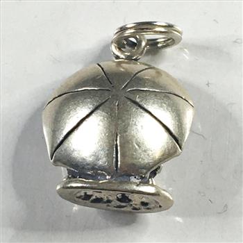 Sterling Silver Child with Dog Pendant/Charm*Total Weight 5.0 Grams*About 0.75