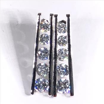 Sterling Silver Earrings for Pierced Ears*Approx. 1.25