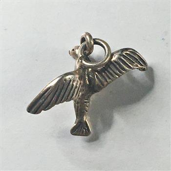 Sterling Silver Flying Bird Pendant/Charm*Total Weight 1.9 Grams