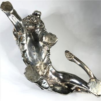 Sterling Silver Layered Israeli Lion Figurine*Approximately 183.6 Total Grams