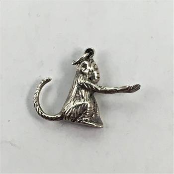 Sterling Silver Monkey Pendant*1