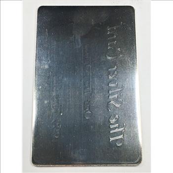 The Silver Card*One Troy Ounce .999 Fine Silver*Pyromet