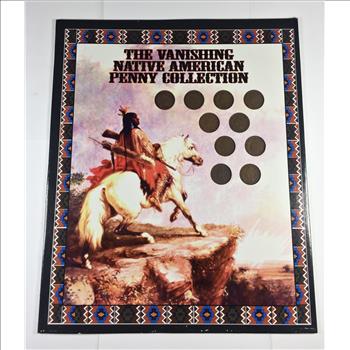 The Vanishing Native American Penny Collection*Lot of 10 Indian Head Cents*Various Dates