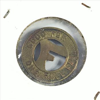 Transit Token*San Antonio Transit Company*Good For One Full Fare