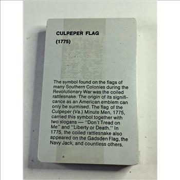 United States Bicentennial Deck of Playing Cards*1775 Clipper Flag*Sealed Packet