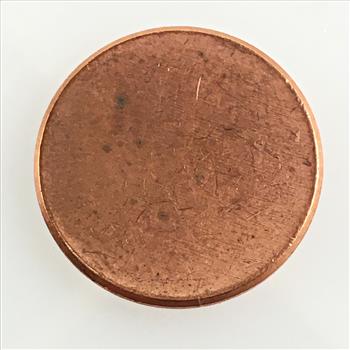 United States Mint Blank Cent Planchet