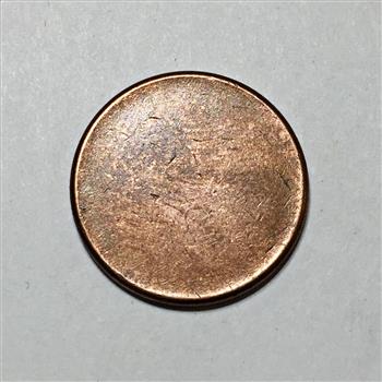 United States Mint Unstruck Penny Planchet