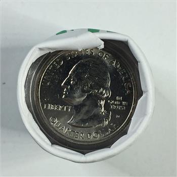 UNOPENED Official Vault Roll by Commemorative Gallery*10 Most Valuable Quarters*Denver*No State Showing