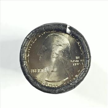 UNOPENED US Mint $10 Roll of 2014-P America the Beautiful Everglades National Park Commemorative Quarters