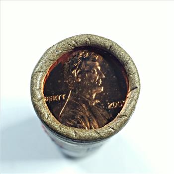 UNOPENED US Mint 50c Roll 2009-P Lincoln Bicentennial Commemorative Professional Life Cents*Brilliant Uncirculated