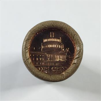 UNOPENED US Mint 50c Roll of 2009-P Lincoln Head Bicentennial Commemorative Presidency Cents*Brilliant Uncirculated