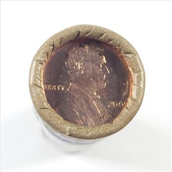 UNOPENED US Mint 50c Roll of 2009-P Lincoln Head Bicentennial Commemorative Presidency Cents*Brilliant Uncirculated