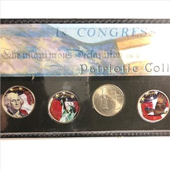 US Commemorative Gallery Colorized Quarter Set in Album New York State