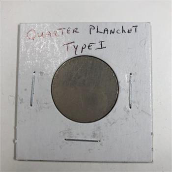 US Quarter Planchet Type 1 *Error Coin