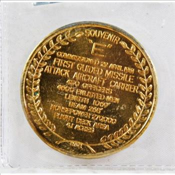 USS Kitty Hawk Commemorative Medallion