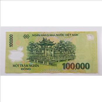 Viet Nam 100,000 Dong Bank Note
