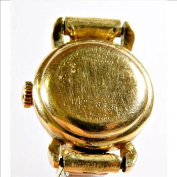Vintage 10K Rolled Gold Bezel Bulova Self Winding Working Women's Watch - 19.5 Grams Total Weight