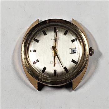 Vintage 1978 Timex Men's Watch*Battery Not Included*Unknown Condition