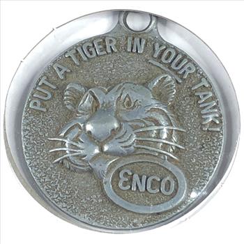 Vintage Enco Guarantee Key Return*Put A Tiger In Your Tank
