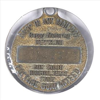 Vintage Enco Guarantee Key Return*Put A Tiger In Your Tank