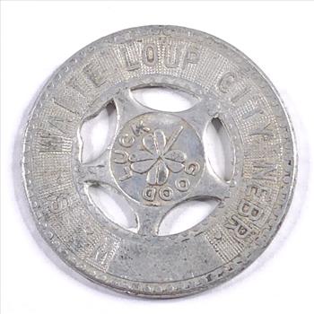 Waite Loup City Nebraska Good Luck Token