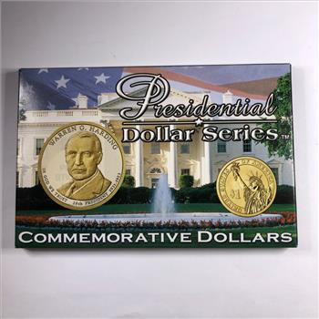 Warren G. Harding P, D & S Presidential Commemorative Dollar Set*Uncirculated/Proof in Custom Holder