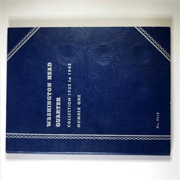 Whitman Coin Album Lot of 5, Half Dollar & Quarter Good Used Condition