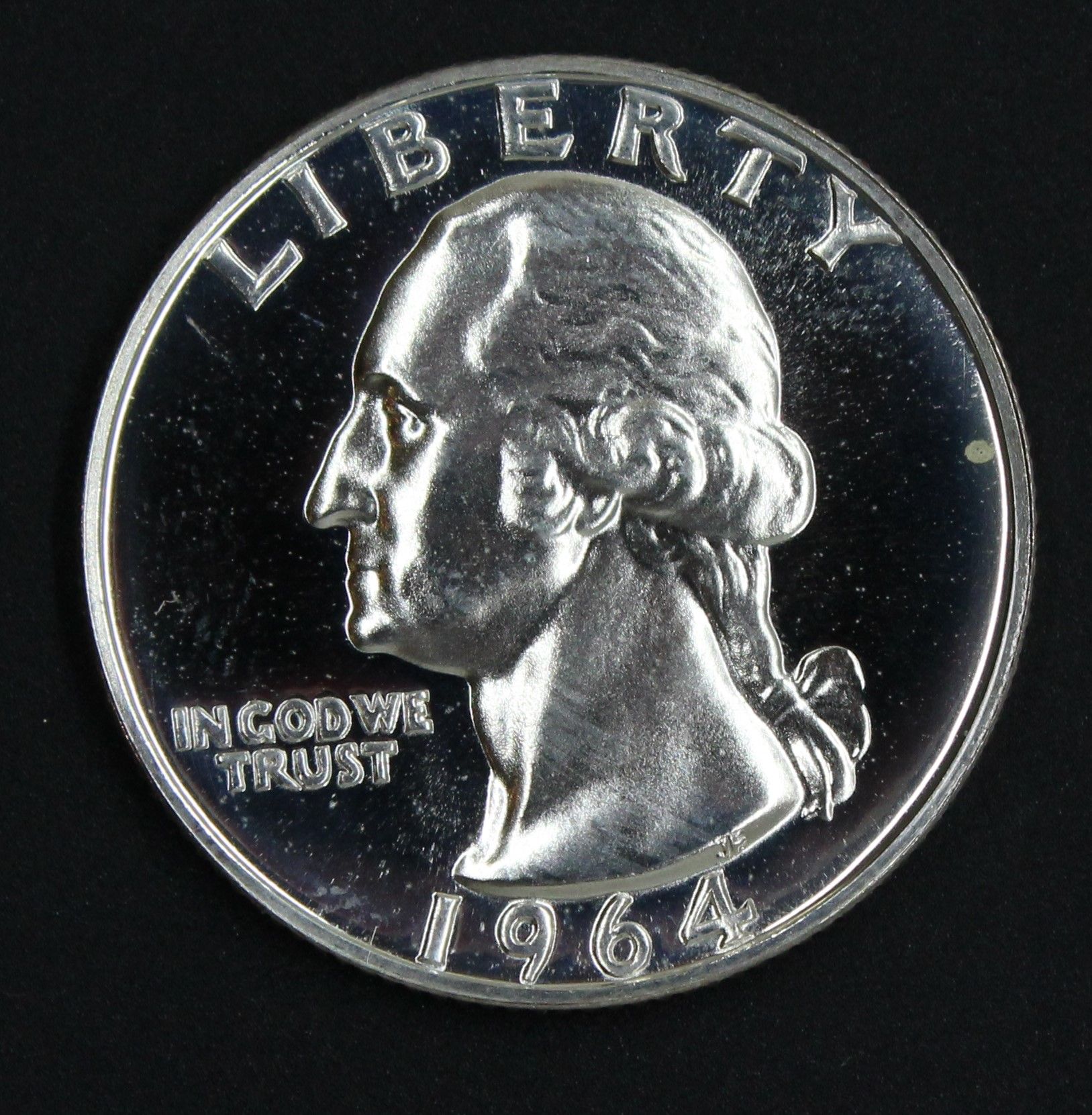 1964 Proof Silver Washington Quarter 90/% Silver