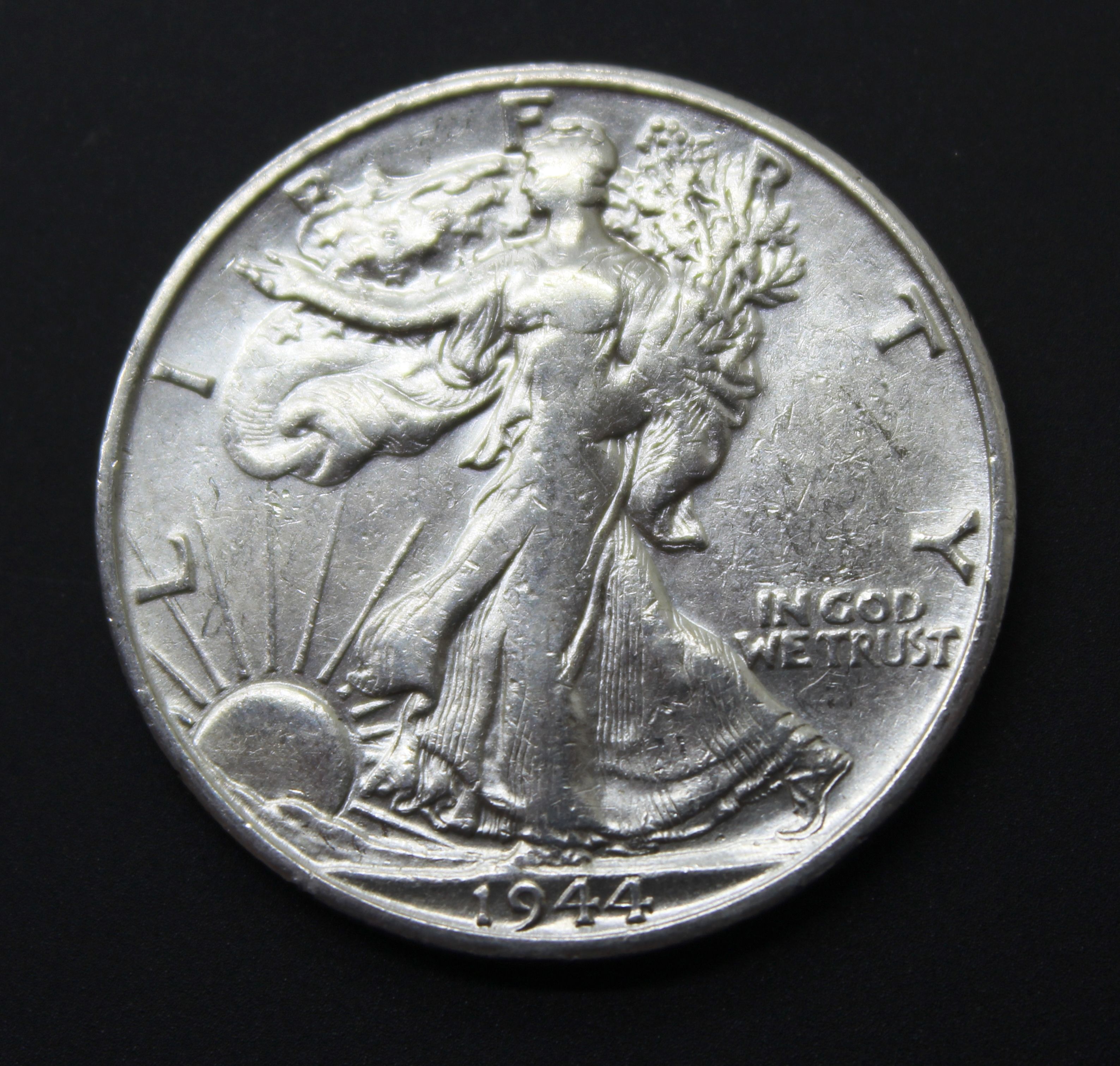 90% Silver 1944-S Walking Liberty Half Dollar | Property Room