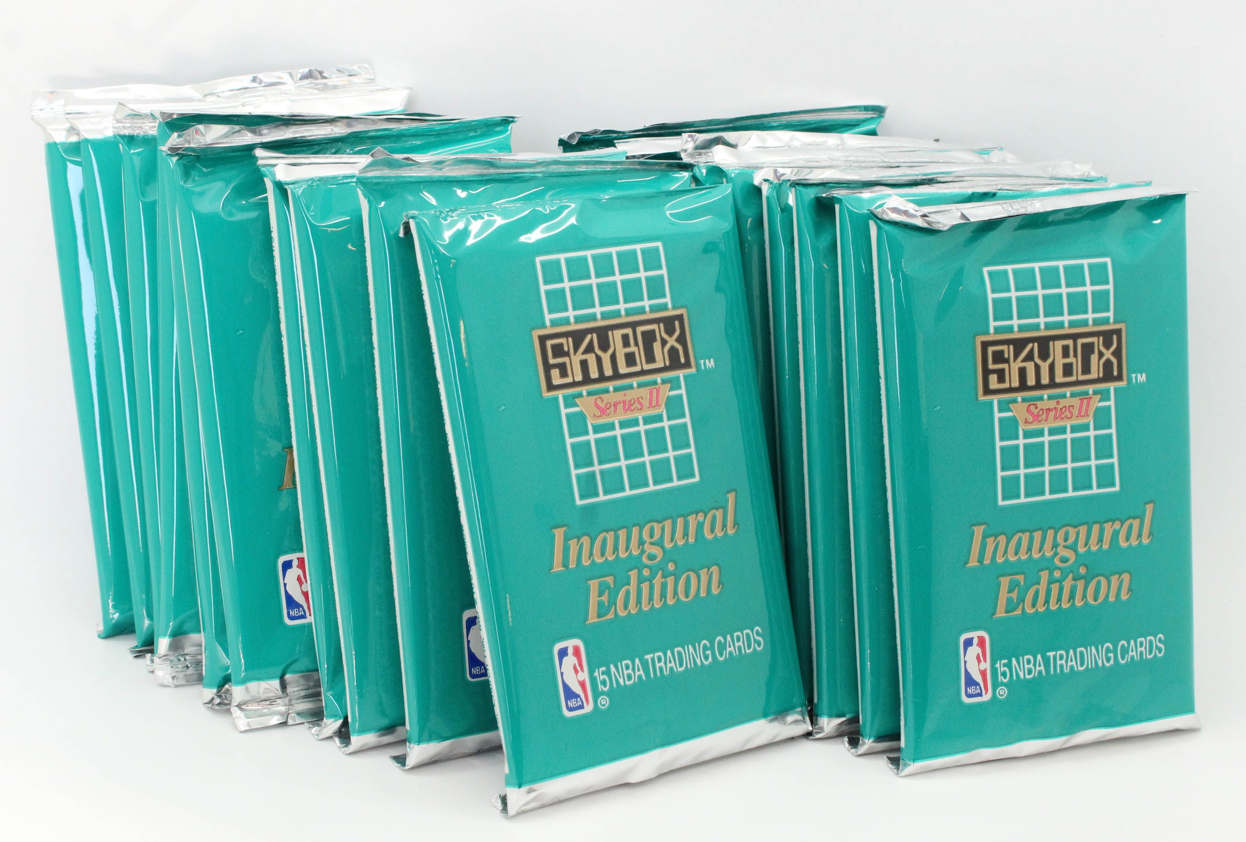 Lot of 18 Skybox Series II NBA Basketball Cards 1990-91 Season (Jordan ...